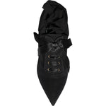Dolce & Gabbana Black Stiletto Heels Mid Calf Boots Shoes LA12917-37