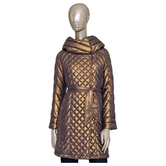 Baldinini Trend Brown Polyester Women Jacket Baldinini Trend Dark Slate Gray