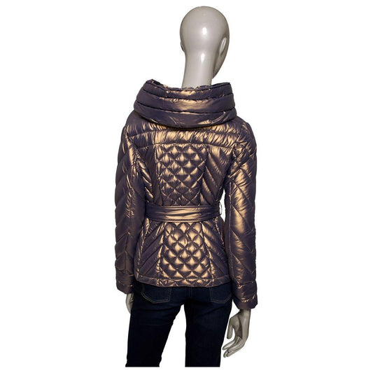 Baldinini Trend Brown Polyester Women Jacket Baldinini Trend Dark Slate Gray