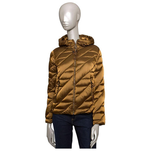 Baldinini Trend Brown Polyester Women Jacket Baldinini Trend Dark Slate Gray