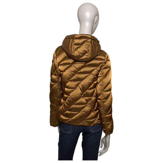 Baldinini Trend Brown Polyester Women Jacket Baldinini Trend Dark Slate Gray