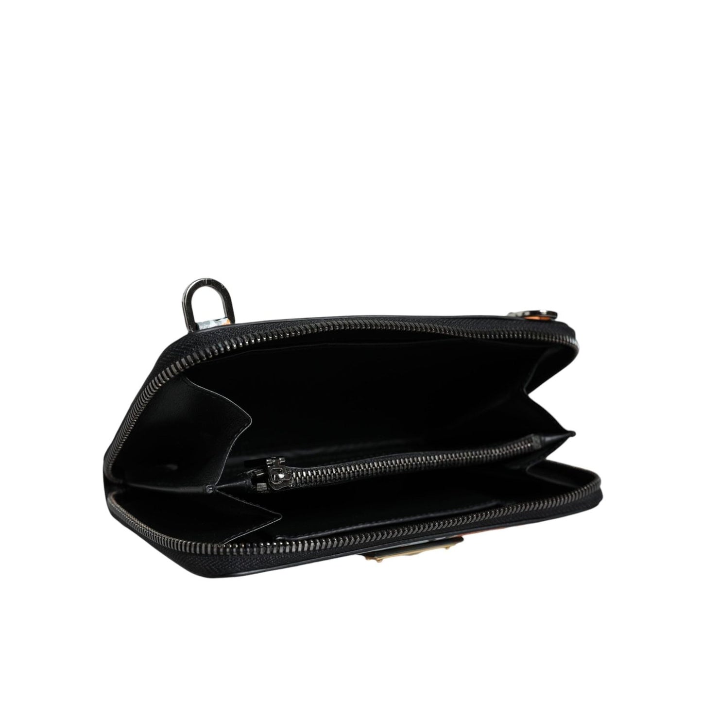 Dolce & Gabbana Multicolor Camouflage Leather Purse Cross Body Bag