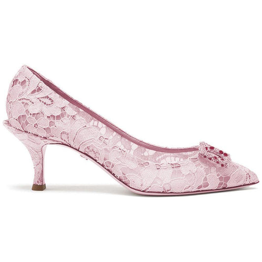 Dolce & Gabbana Dolce & Gabbana Pink Viscose Women Pump DO-13903-EU35.5/US5.5 1728,67346170016,Dolce & Gabbana,EU35.5/US5.5,New with tags,Pink,Pumps - Women - Shoes,Shoes,Women,Women - Shoes