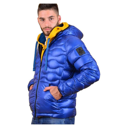 Refrigiwear Blue Nylon Men Jacket