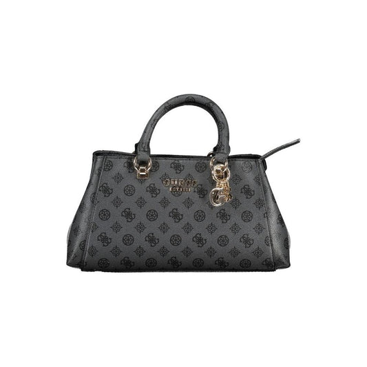 Guess Jeans Gray Polyethylene Handbag Guess Jeans Dark Slate Gray
