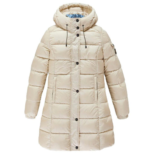 Refrigiwear White Nylon Jackets & Coat Refrigiwear Gray