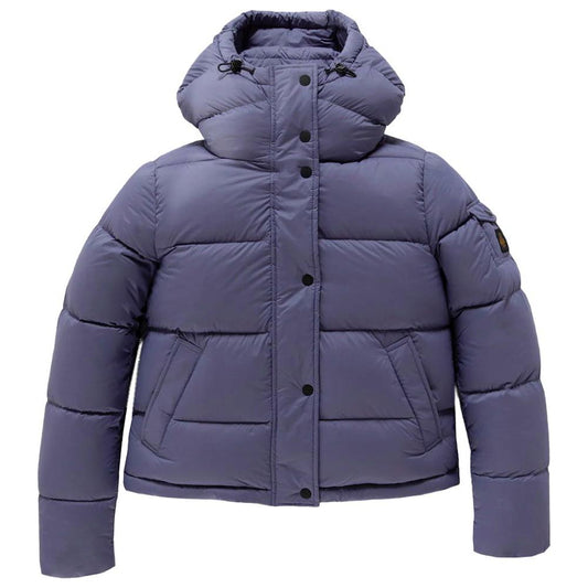 Refrigiwear Purple Polyester Jackets & Coat Refrigiwear Dim Gray