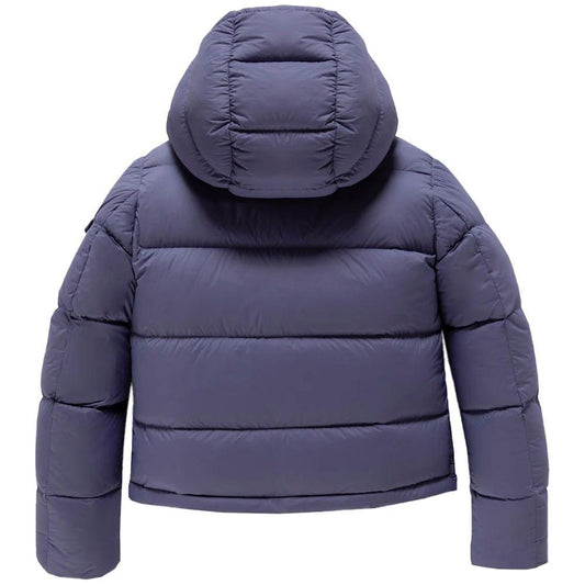 Refrigiwear Purple Polyester Jackets & Coat Refrigiwear Dim Gray