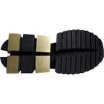 Dolce & Gabbana White Gold Black Leather SUPER KING Sneakers Shoes MV5275-41