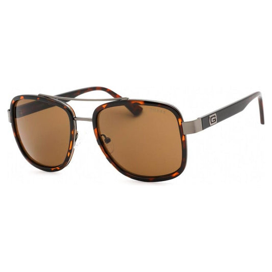 Guess Brown Metal Sunglasses Guess Sienna