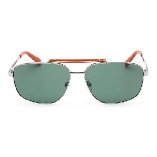 Guess Gray Metal Sunglasses Guess Slate Gray