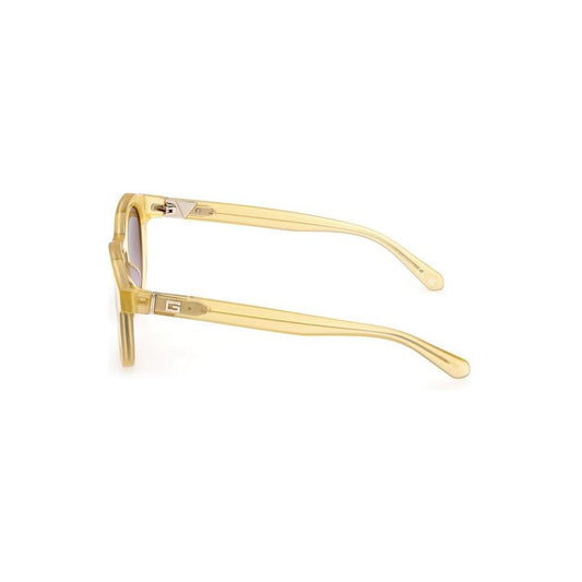 Guess Yellow Plastic Sunglasses Guess Bisque