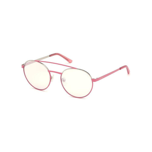 Guess Multicolor Metal Sunglasses Guess White Smoke
