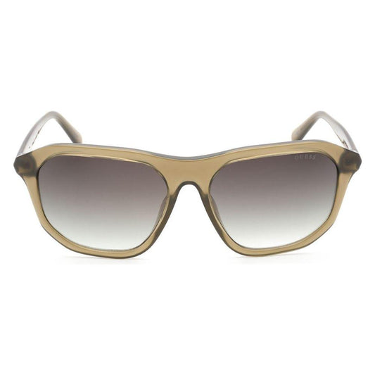 Guess Green Injected Sunglasses Guess Rosy Brown