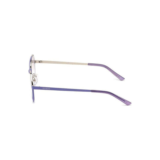 Guess Purple Metal Sunglasses Guess Gray