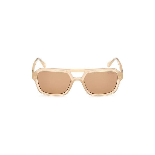 Guess Gray Injected Sunglasses Guess Tan