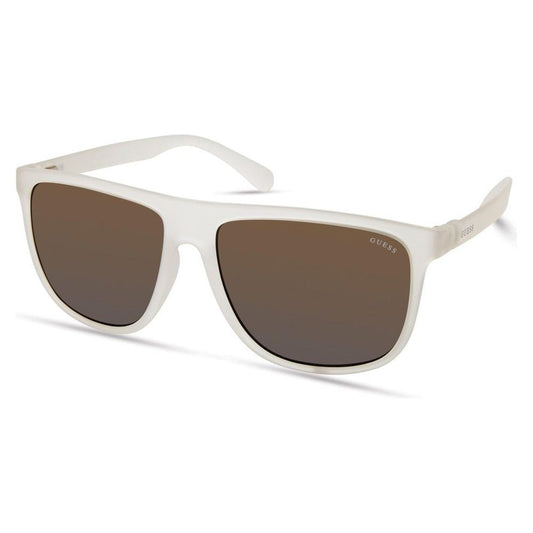 Guess Transparent Resin Sunglasses Guess Dim Gray