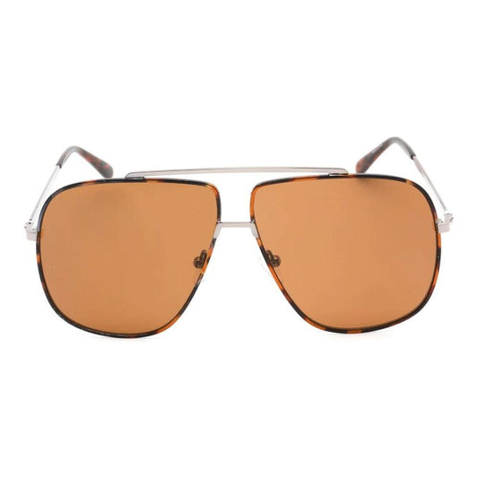 Guess Brown Metal Sunglasses Guess Dark Salmon