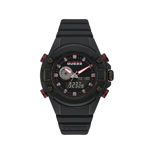 Guess Black Resin Watch GUGW0269G3AC
