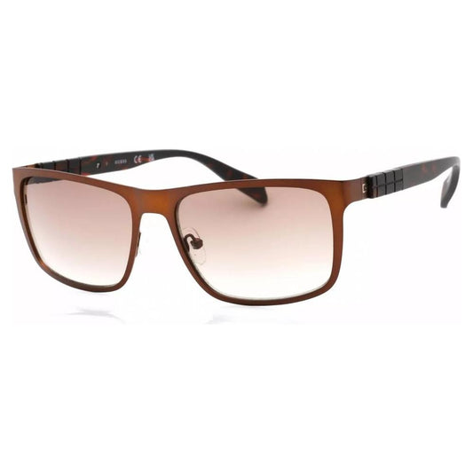 Guess Brown Metal Sunglasses Guess Light Gray
