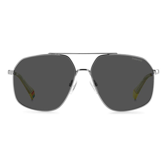 Polaroid Gray Stainless Steel Stainless Steel Sunglasses Polaroid Dark Slate Gray