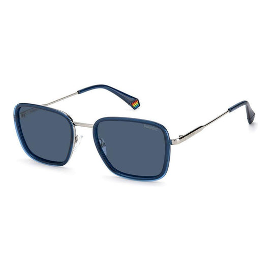 Polaroid Blue Plastic Sunglasses Polaroid Dim Gray