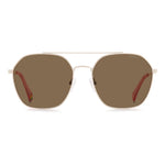Polaroid Beige Stainless Steel Sunglasses POPLD6172S10ASPAC