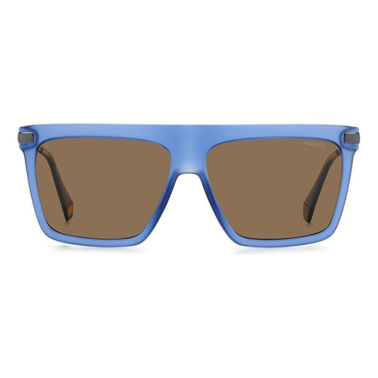 Polaroid Blue Plastic Sunglasses Polaroid Dim Gray