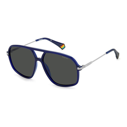 Polaroid Blue Plastic Sunglasses Polaroid Dark Slate Gray