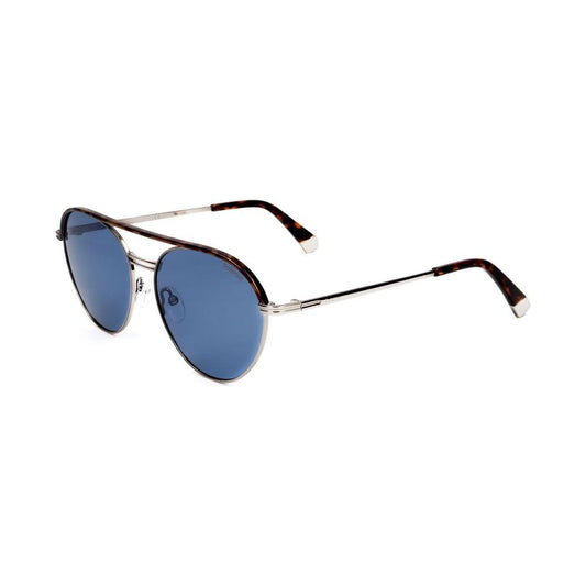 Polaroid Silver Metal Sunglasses Polaroid Slate Gray