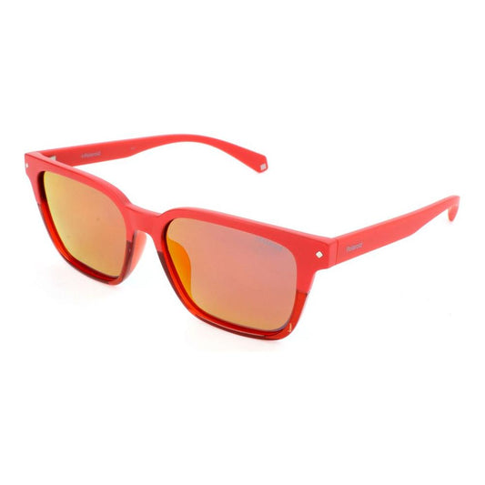 Polaroid Red Polycarbonate Sunglasses Polaroid Salmon