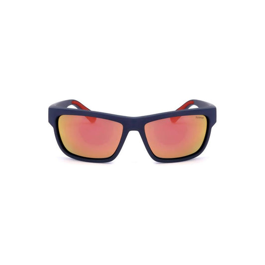 Polaroid Blue Nylon Sunglasses Polaroid Dark Slate Gray