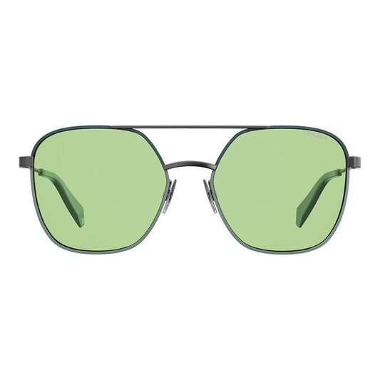 Polaroid Green Metal Sunglasses Polaroid Dark Sea Green