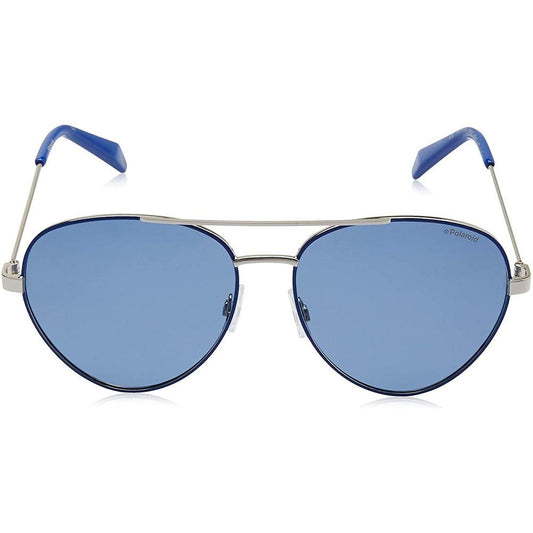 Polaroid Blue Metal Sunglasses Polaroid Light Slate Gray