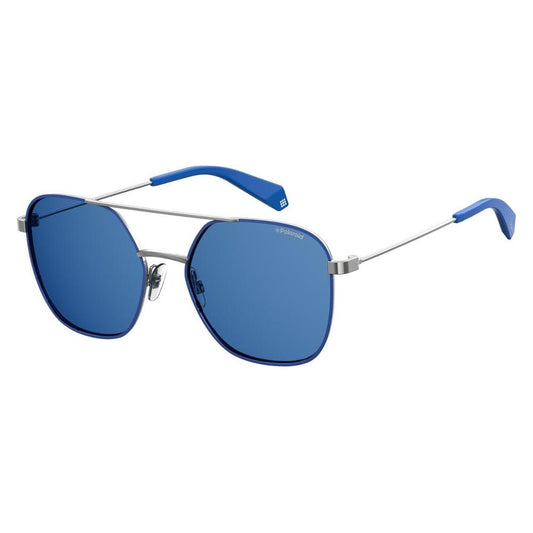 Polaroid Blue Metal Sunglasses Polaroid Steel Blue