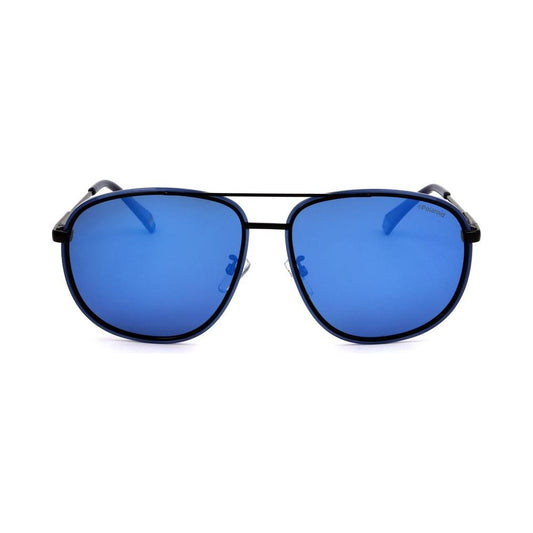 Polaroid Blue Metal Sunglasses Polaroid Steel Blue