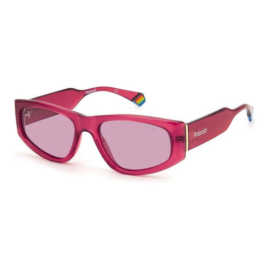 Polaroid Red Plastic Sunglasses Polaroid Rosy Brown