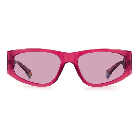 Polaroid Red Plastic Sunglasses Polaroid Gray