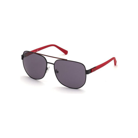 Guess Black Metal Sunglasses Guess Dim Gray