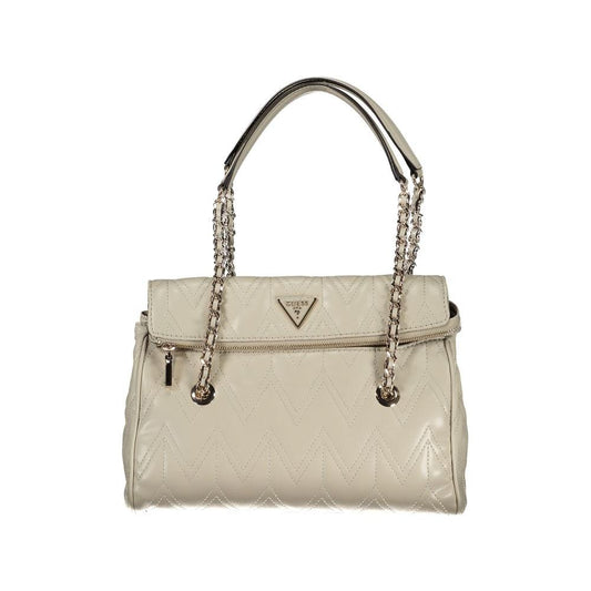 Guess Jeans Gray Polyethylene Handbag Guess Jeans Gray