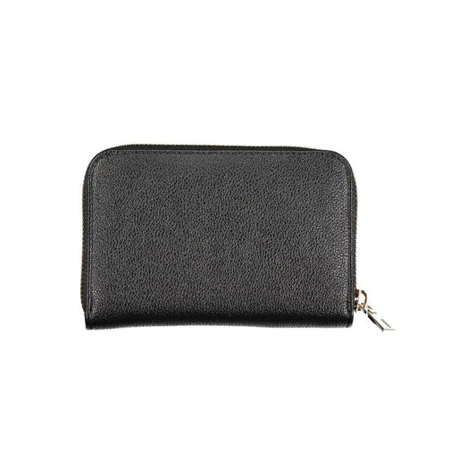 Guess Jeans Black Polyethylene Wallet Guess Jeans Dark Slate Gray