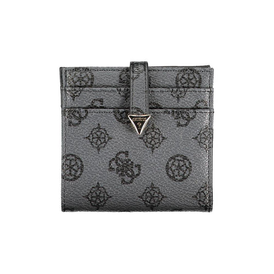 Guess Jeans Gray Polyethylene Wallet Guess Jeans Dim Gray