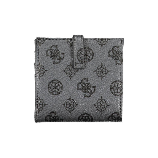 Guess Jeans Gray Polyethylene Wallet Guess Jeans Dim Gray