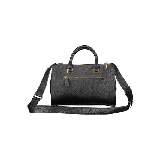 Guess Jeans Black Polyethylene Handbag Guess Jeans Dark Slate Gray