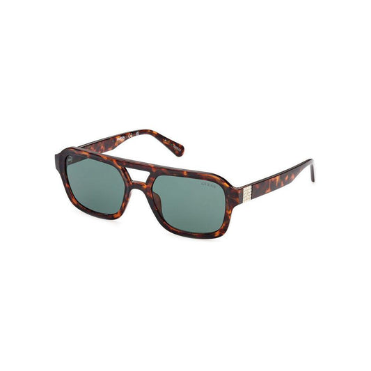 Guess Brown Injected Sunglasses Guess Dim Gray