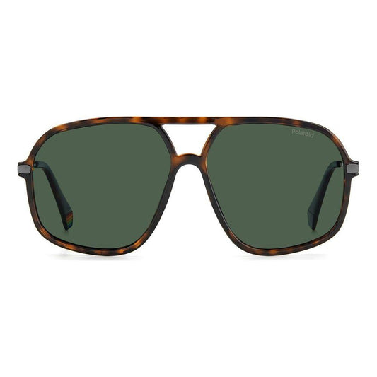 Polaroid Brown Plastic Sunglasses Polaroid Dark Slate Gray