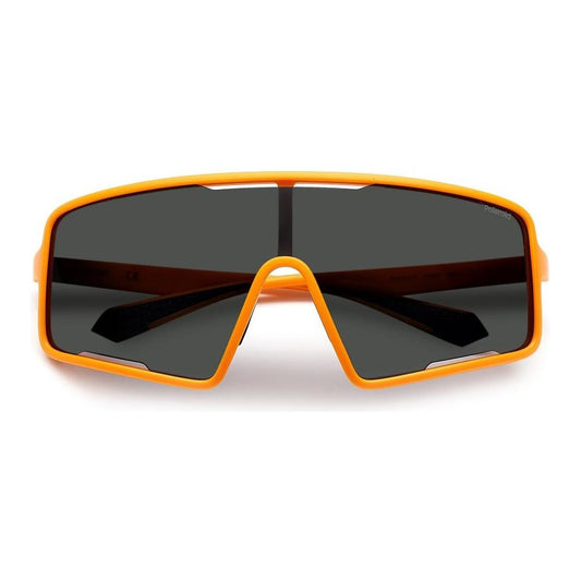 Polaroid Sport Orange Plastic Sunglasses Polaroid Sport Tan