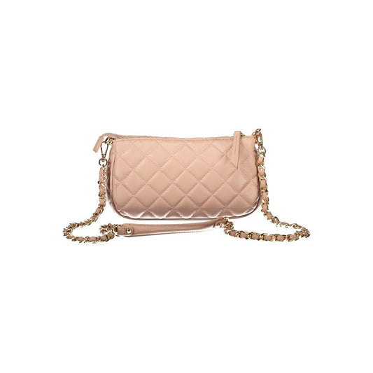 Valentino Bags Pink Polyethylene Handbag Valentino Bags Tan