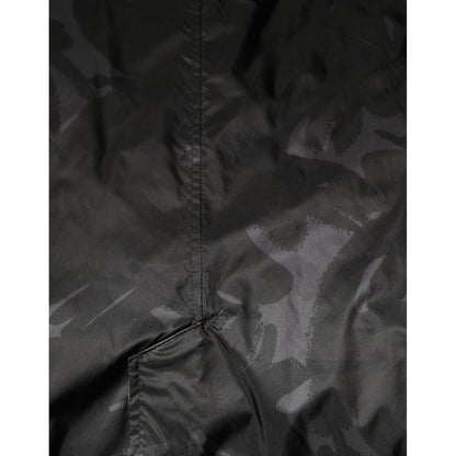 Dolce & Gabbana Multicolor Camouflage Collared Coat Jacket1728,67345645728,Clothing,Dolce & Gabbana,Full-Length Jackets - Jackets & Coats - Clothing,IT52 | XL,Jackets & Coats - Clothing,Jackets - Men - Clothing,Material: Cotton,Men,Multicolor,Preowned / D