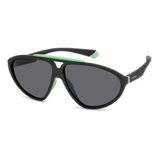 Polaroid Black Rubber Sunglasses Polaroid Dim Gray